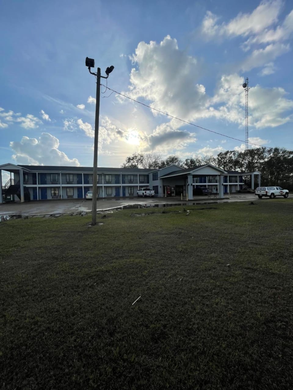 The Kinder Inn Motel in Kinder