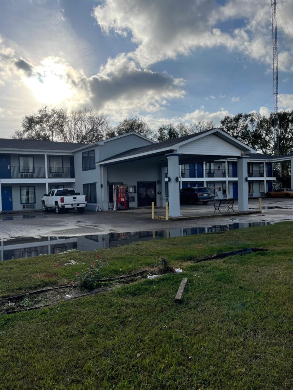 The Kinder Inn Motel in Kinder