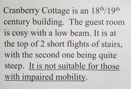 Cranberry Cottage Hotel in South Oxfordshire District
