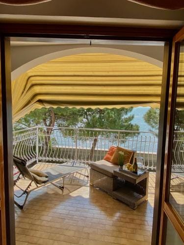 Apartment mit Meerblick am Strand Costa Azzura Hotel in Grado