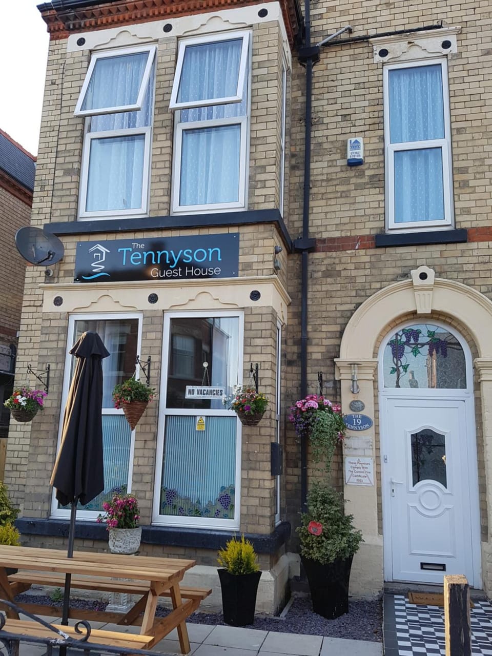 The Tennyson Hotel in Bridlington
