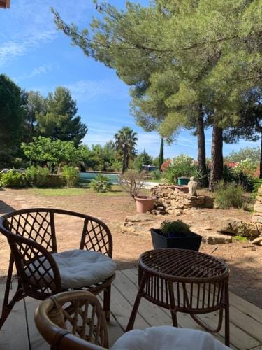 Chambre privee avec acces piscine Hotel in La Cadière-d'Azur
