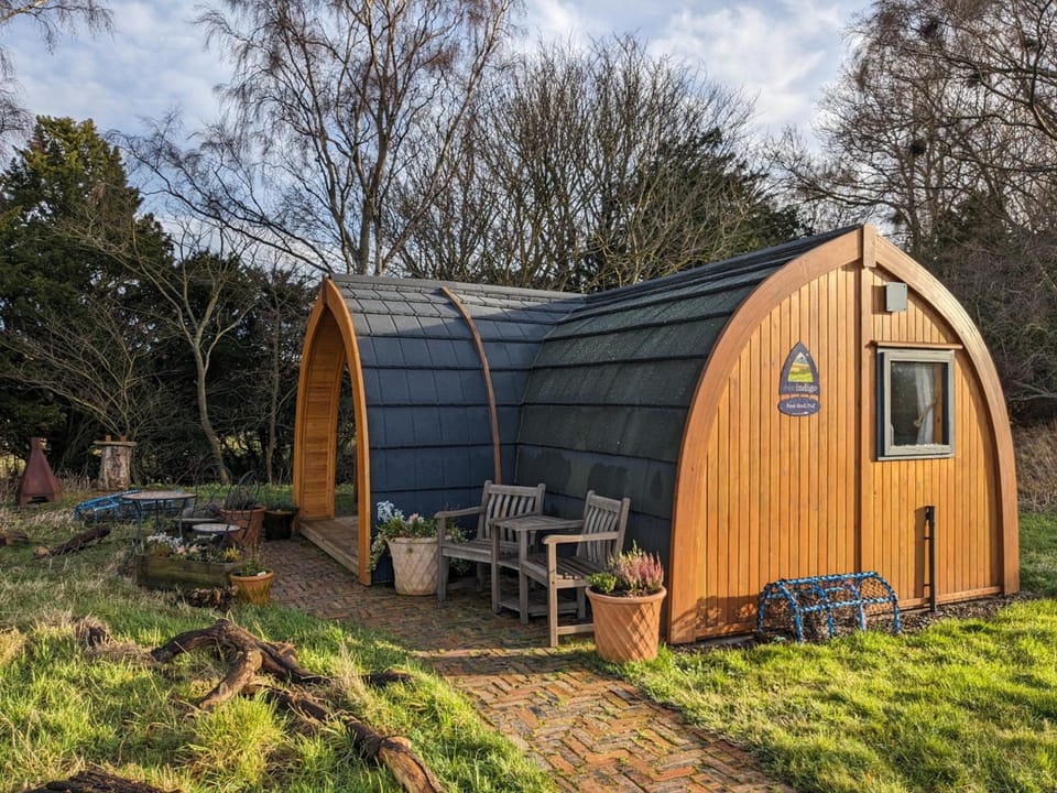 Eco Indigo Lodge in Scotland