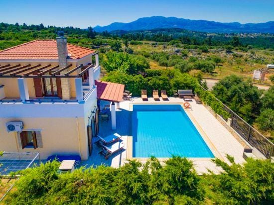 Villa Nikolas Large Private Pool A C Wifi - 1612 Hotel in Crete