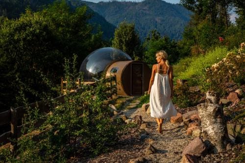 Maso La Marianna Bubble Glamping in Trentino Hotel in Trentino-South Tyrol