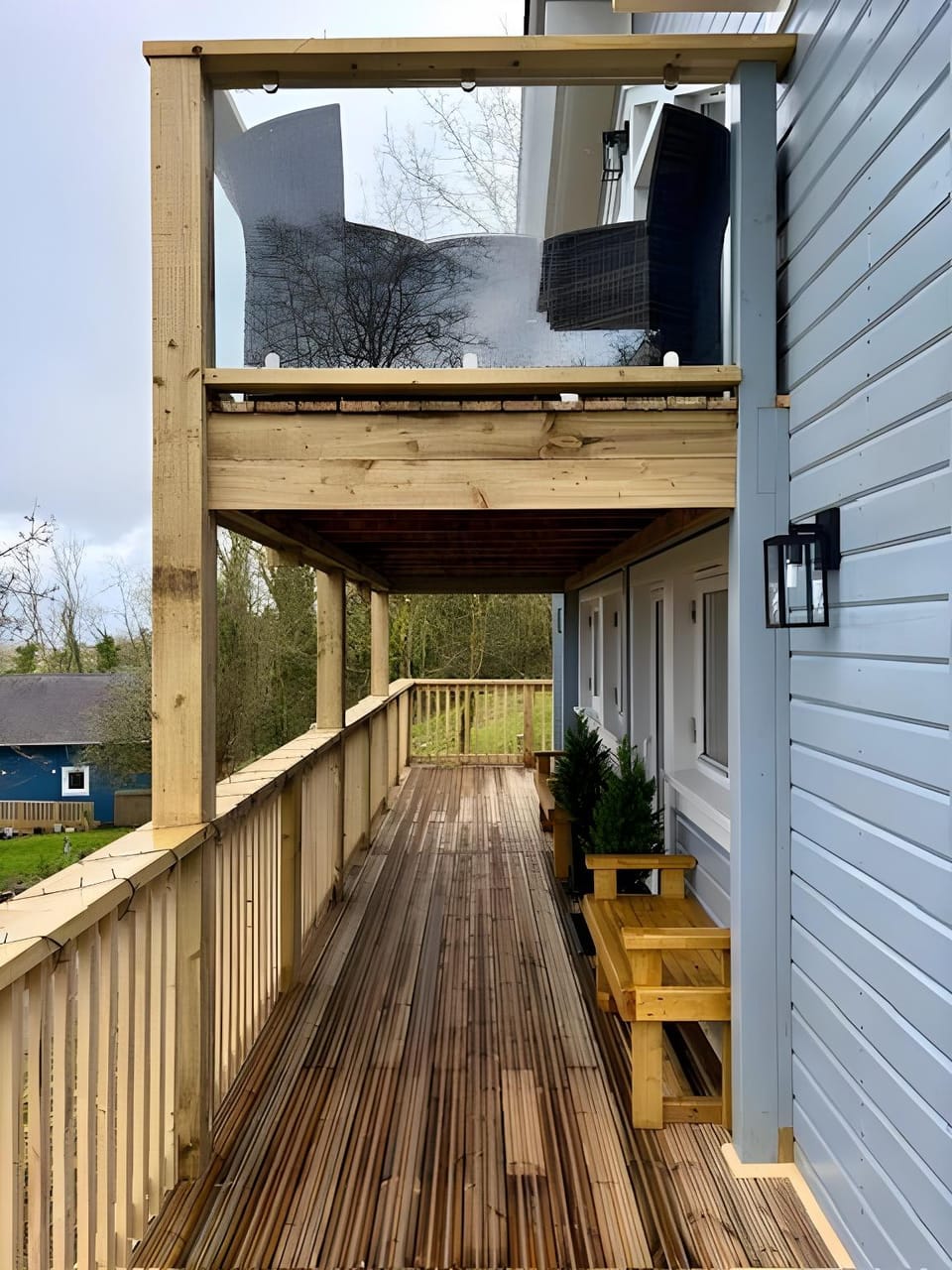 The Rowan - Luxury Lodge and Woodland Views Lodge in Saint Florence