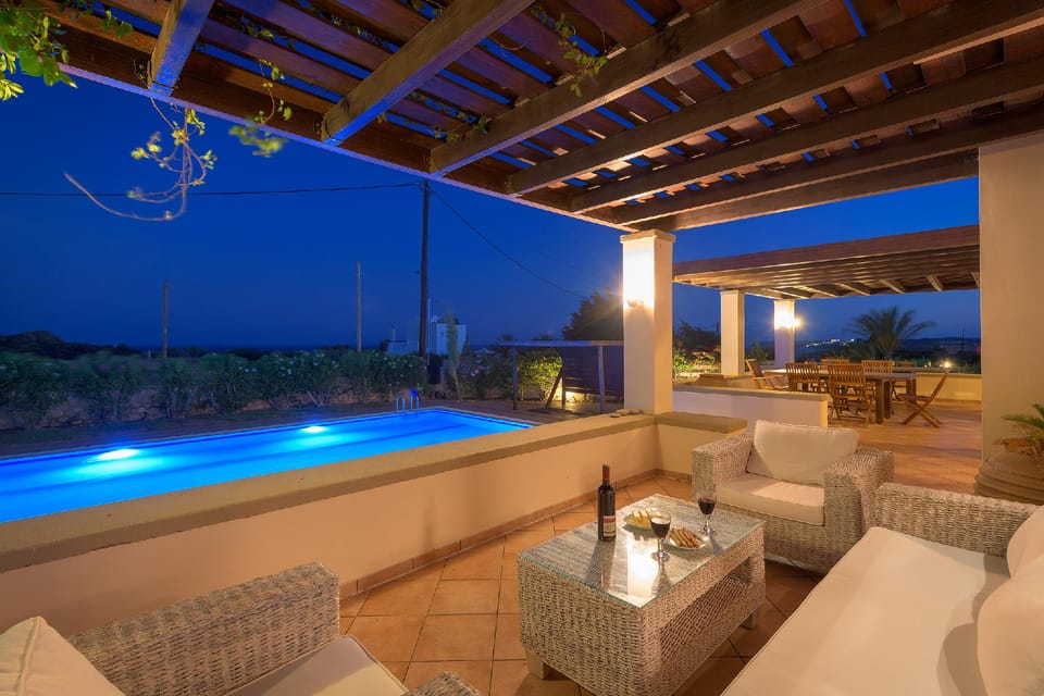 Modern Villa With Pool And Garden Resort in Rhodes, Greece