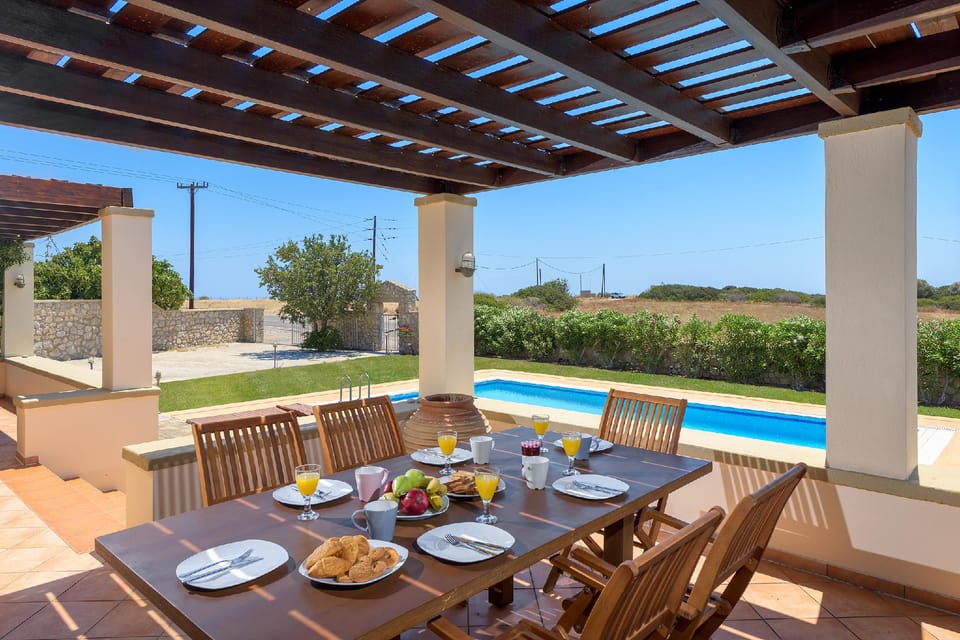 Modern Villa With Pool And Garden Resort in Rhodes, Greece