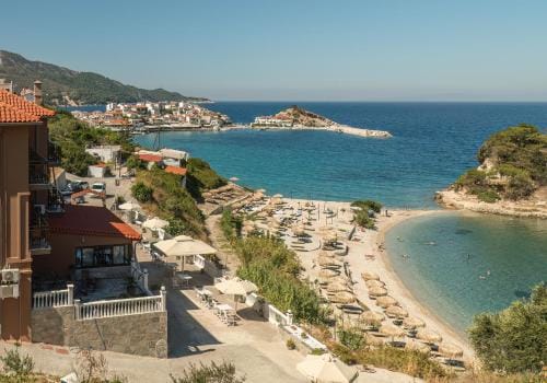 Sunrise Hotel in Samos, Greece