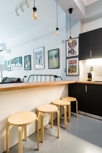 Explore a New Arts District from a Hip Studio Flat Hotel in Athens