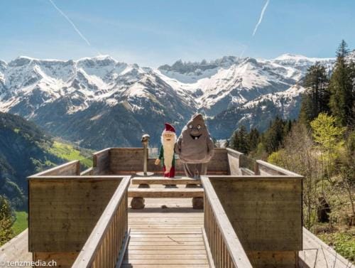 Haus Bergzyt -Die Alplersuite, im Ski und Wandergebiet Hotel in St. Gallen, Switzerland