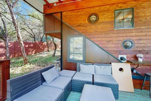 Chimney Rock Tiny Home Hotel in Canyon Lake