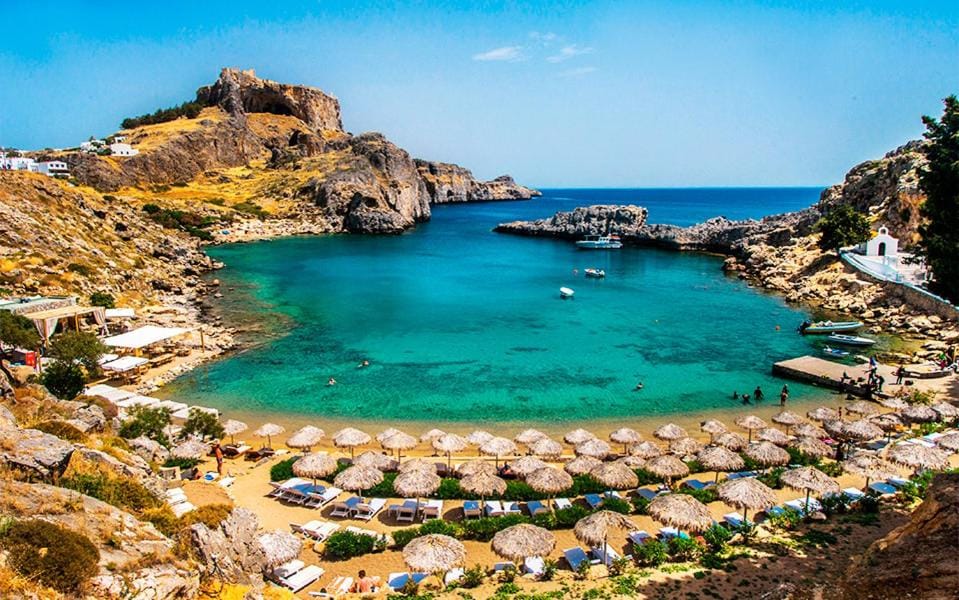 Lindos Luxury Retro Villas Hotel in Rhodes, Greece