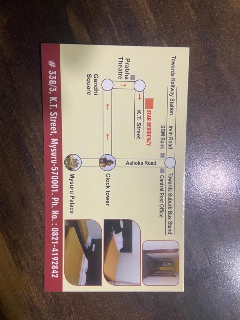 Star Residency Hotel in Mysuru