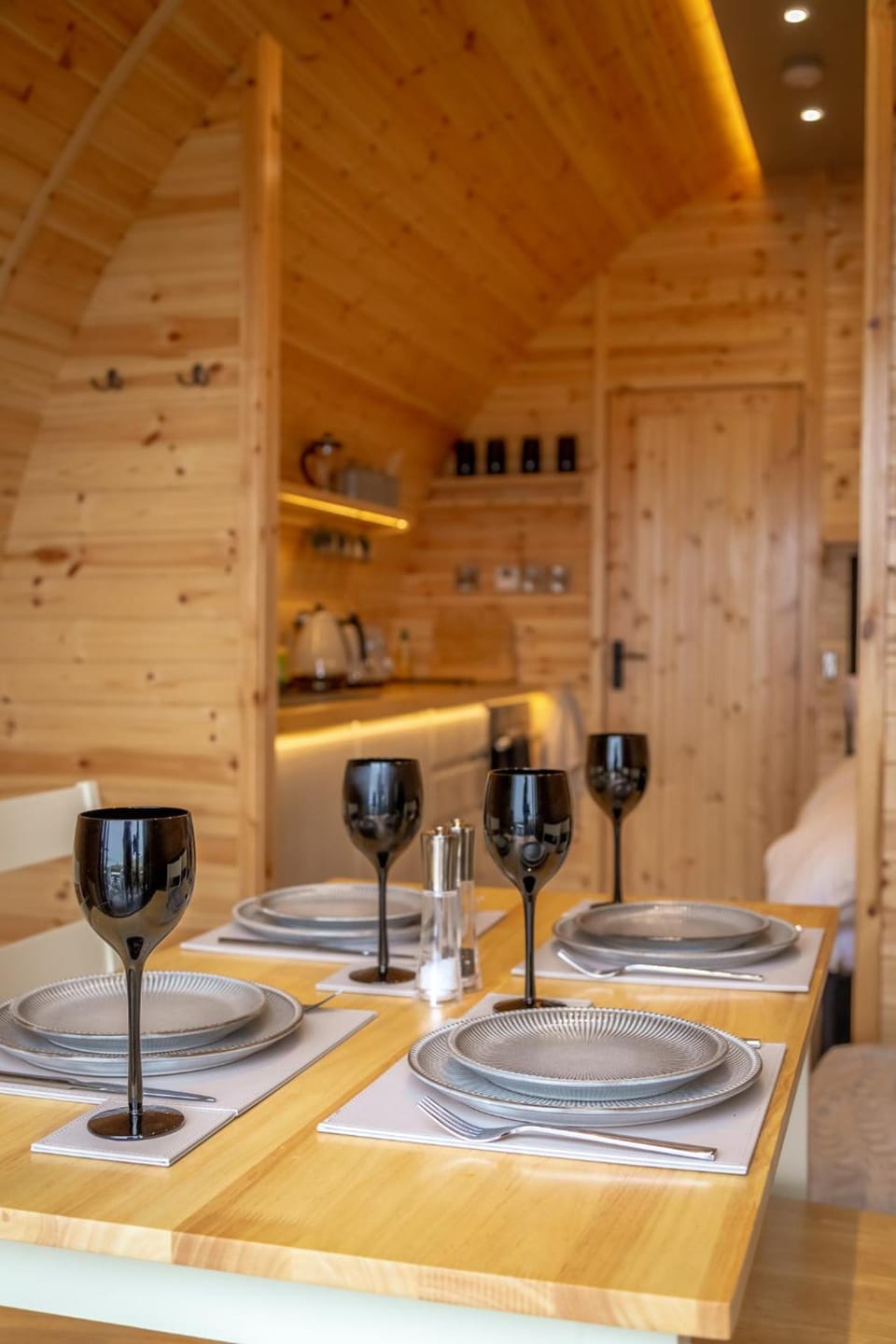 Loch Ewe Luxury Pods Hotel in Scotland