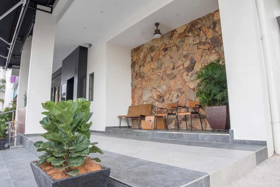 Smoking area