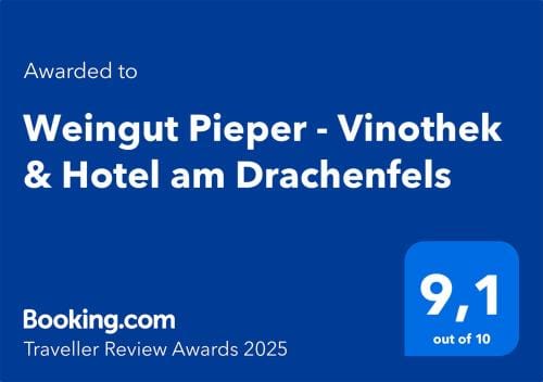 Weingut Pieper - Vinothek & Hotel am Drachenfels Hotel in Bad Honnef