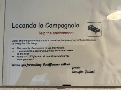 LOCANDA LA CAMPAGNOLA orari check in dalle 1130 alle 1530 e dalle 1830 alle 2330 Hotel in Emilia-Romagna