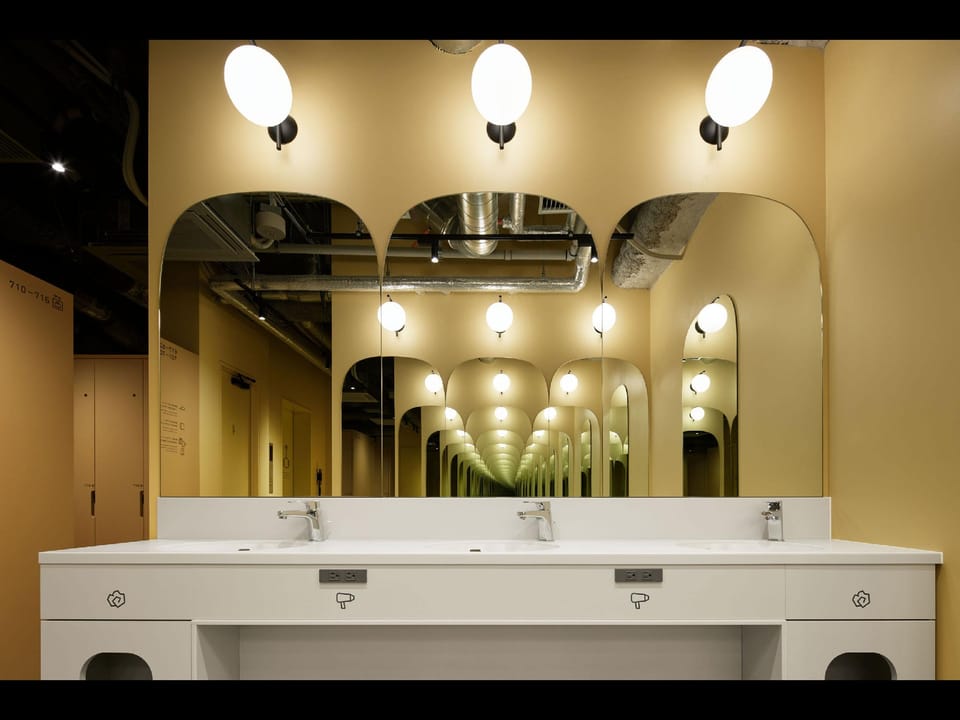 Shared bathroom
