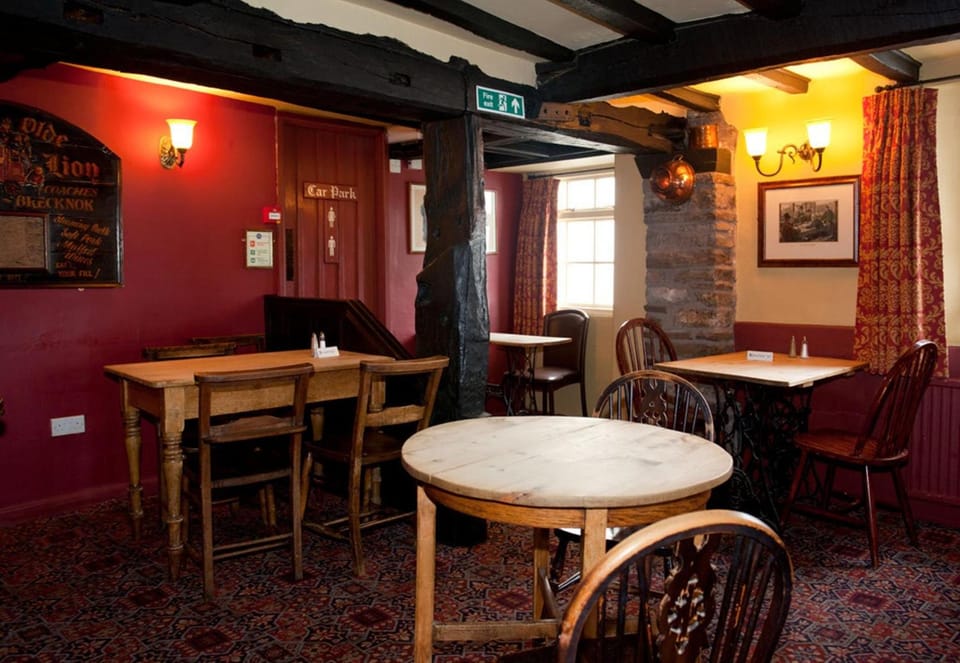 The Old Black Lion Inn in Hay-on-Wye