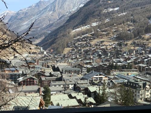 Triftbach - View over Zermatt Hotel in Zermatt