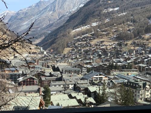 Triftbach - View over Zermatt Hotel in Zermatt