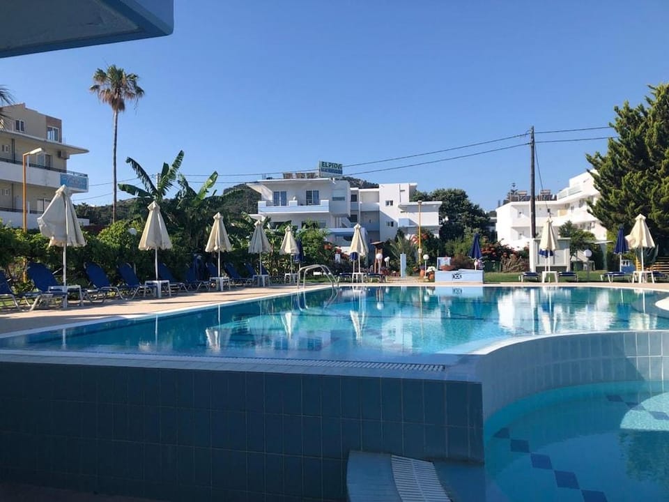 Elpida Beach Studios Hotel in Faliraki, Greece