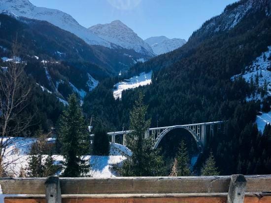 Charming Chalet with Mountain View Near Arosa for 6 People House Exclusive Use Hotel in Canton of Grisons