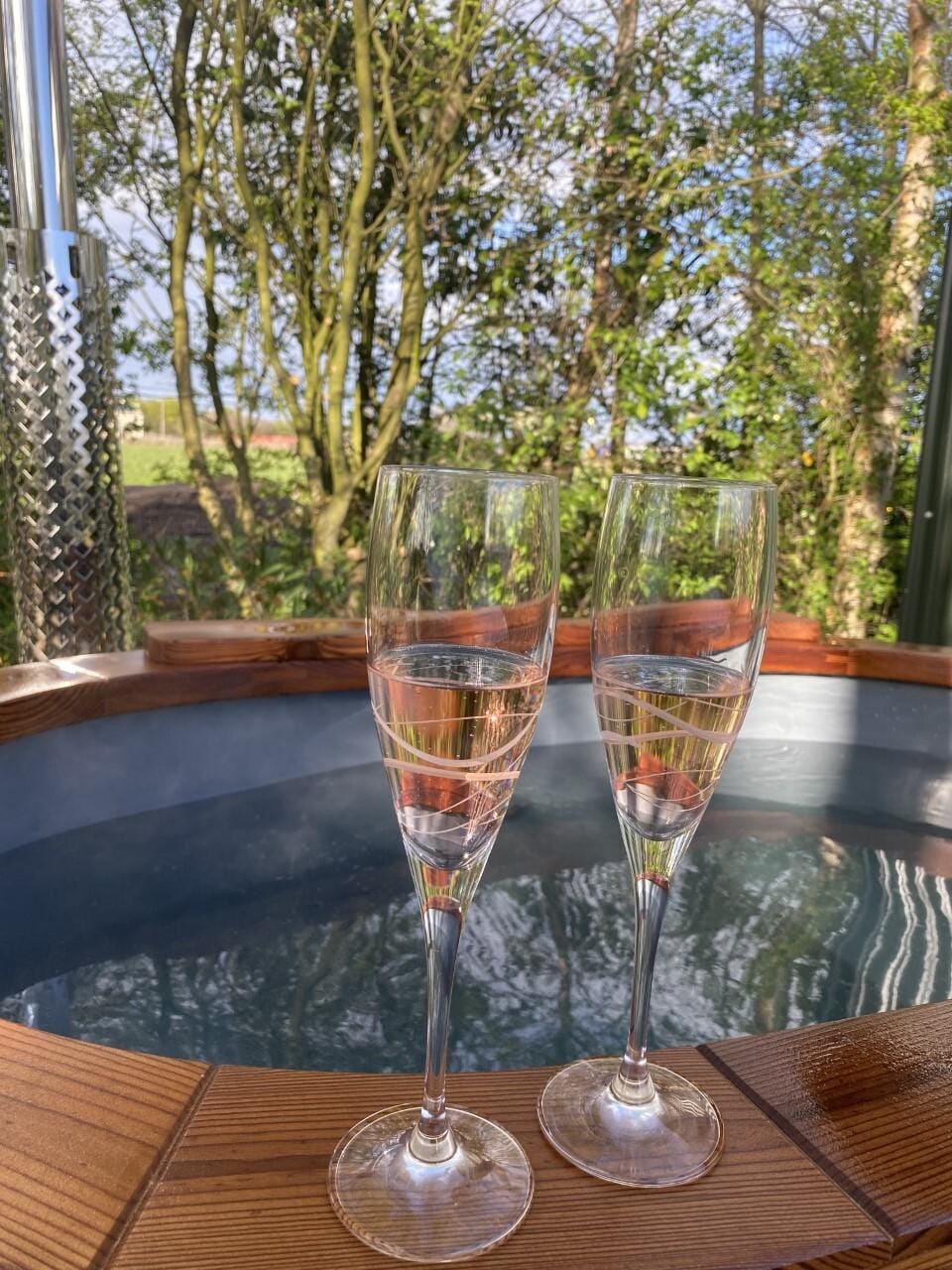 Heywood Glamping Lodge in West Lancashire District