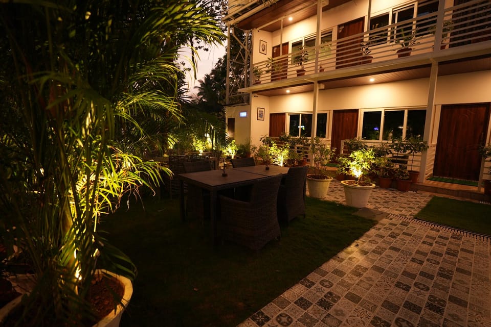 Whiteflower Cottages Vagator Hotel in Goa, India