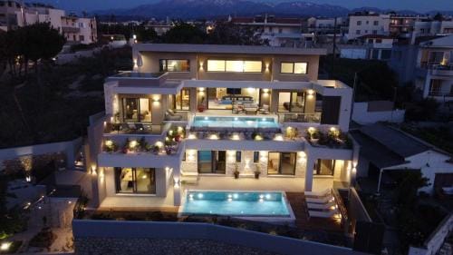 Seafront villas I "Free" Heated pools & 100m to Sea Hotel in Crete