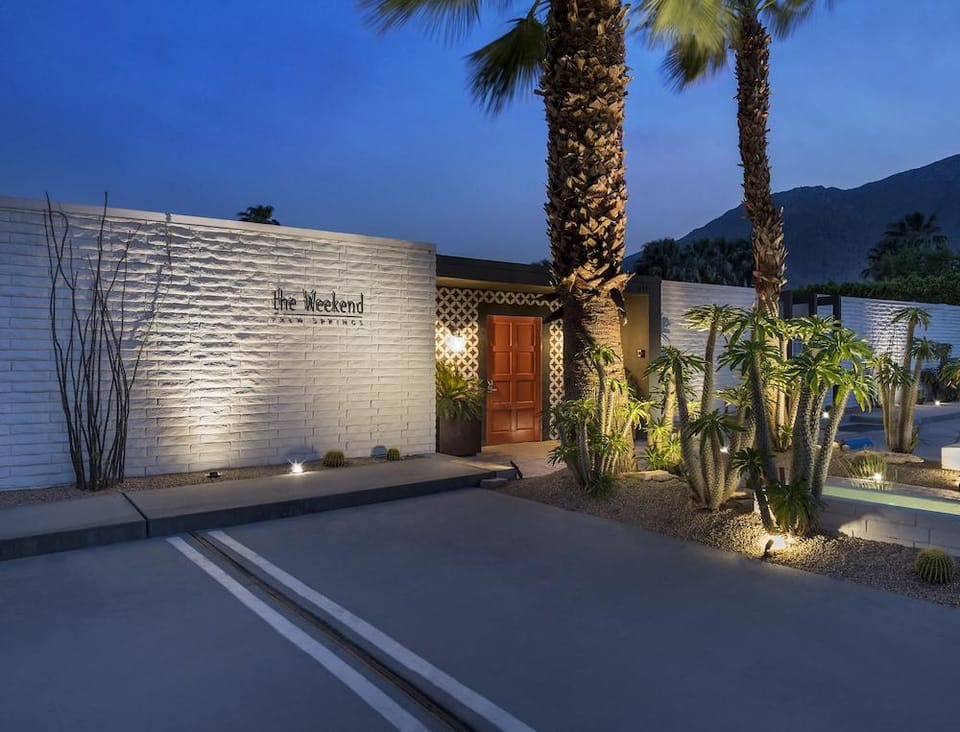 the Weekend Hotel in Palm Springs