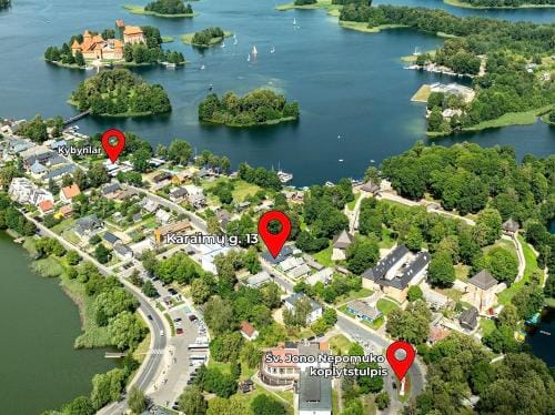 In heart of Trakai you'll find authentic Karaim house Hotel in Vilnius County, Lithuania