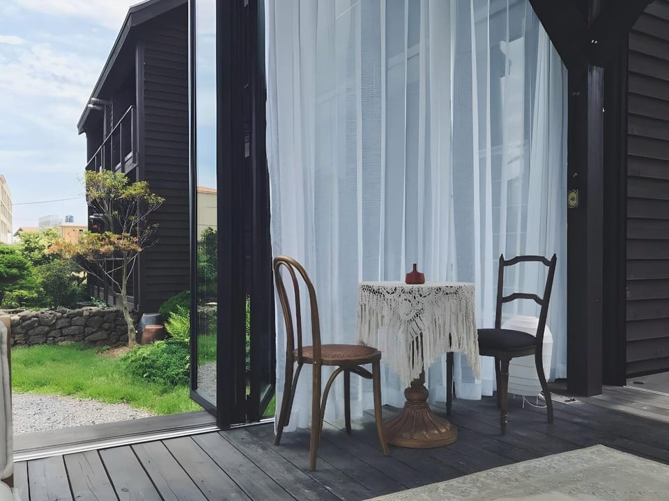 At Corner Resort & Garden Apartment hotel in South Korea