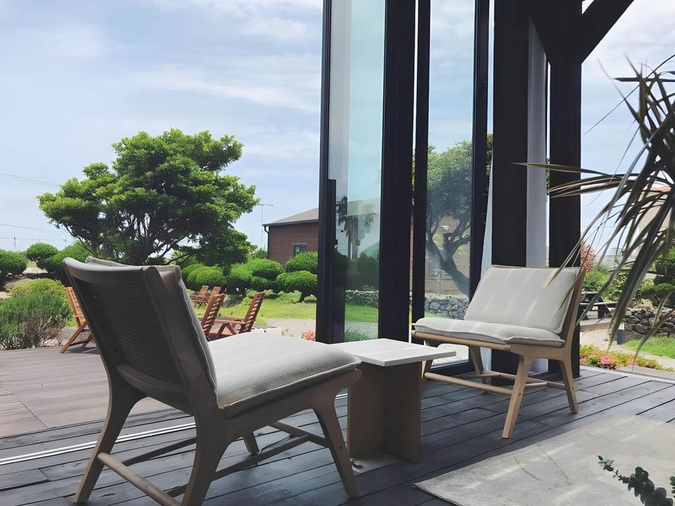 At Corner Resort & Garden Apartment hotel in South Korea