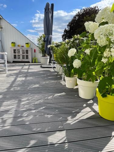 Rooftop terrace suite Hotel in Flanders