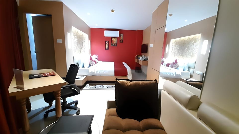 The Red Velvet Patna Hotel in India