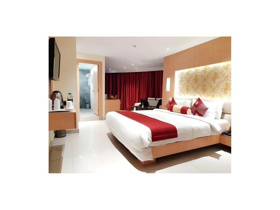The Red Velvet Patna Hotel in India