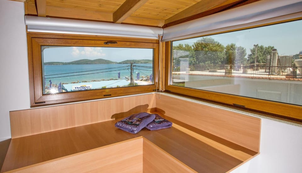 The Blue Beach Apartments Hotel in Nea Peramos