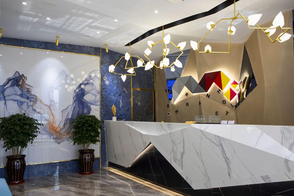 Borrman Hotel Tengzhou Railway Station Zhenai Plaza Hotel in Jiangsu