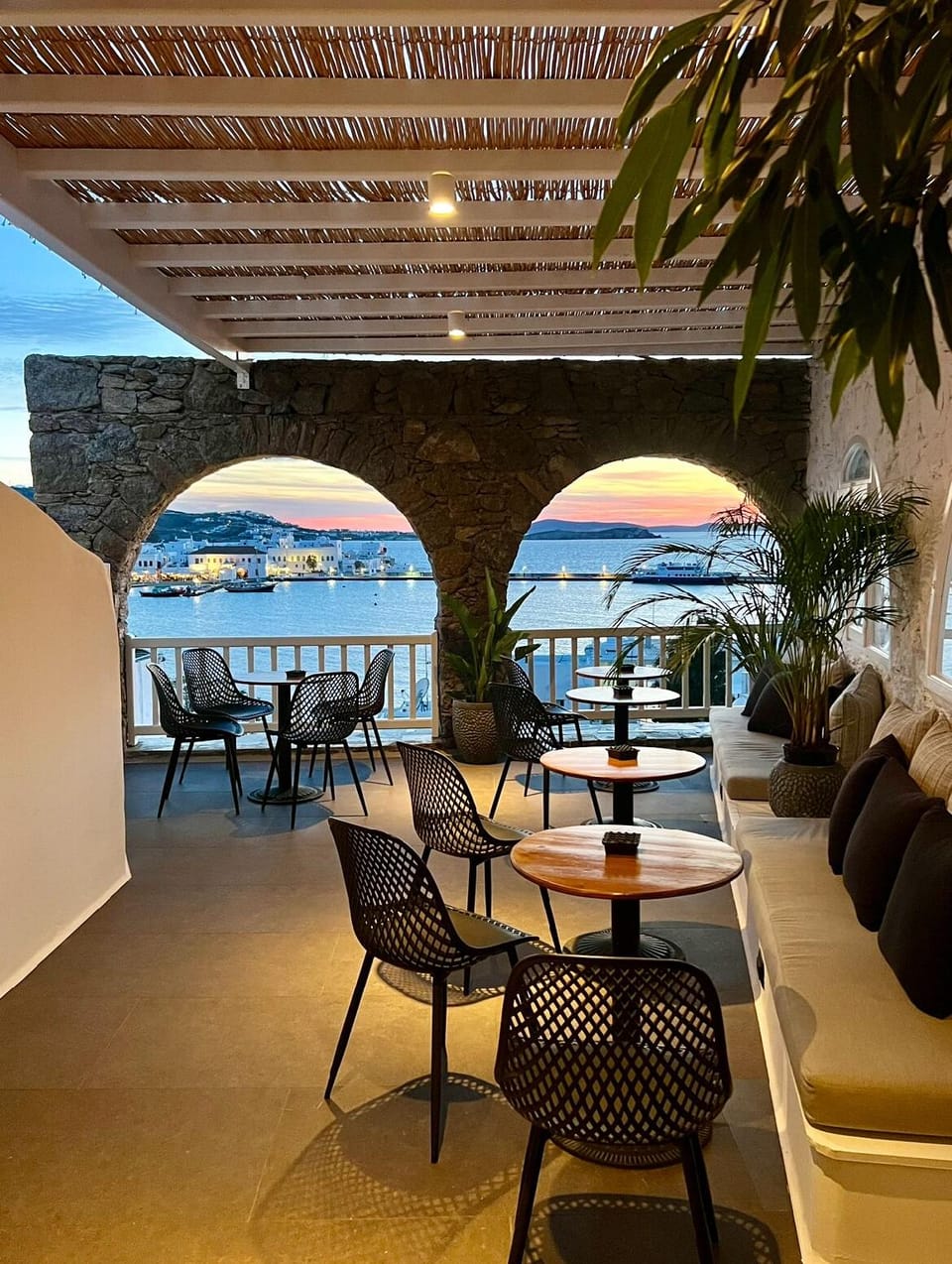Yalos Hotel Sunset View Mykonos Town Private Rooms Hotel in Mykonos