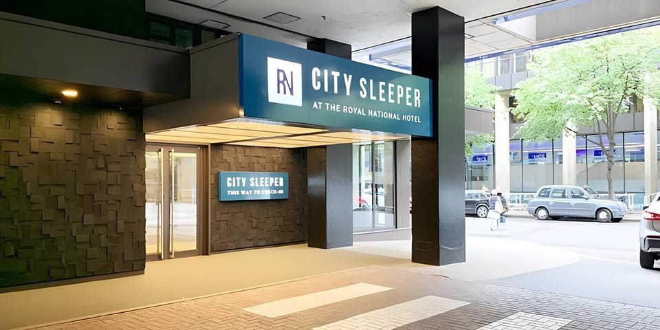 City Sleeper at Royal National Hotel Hotel in London Borough of Islington
