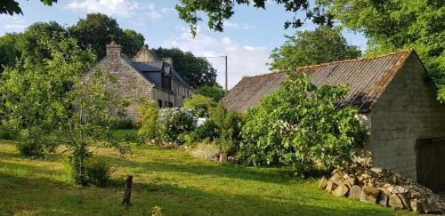 chambre familiale 4 pers SDB partagee sans TV Hotel in Finistere