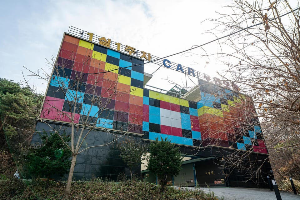 Wonju Log Unintel Motel in South Korea