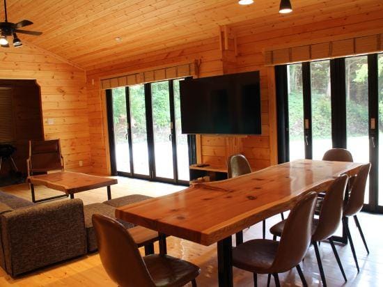 Iki New Log House Hotel in Japan