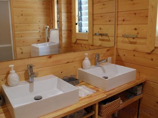 Iki New Log House Hotel in Japan
