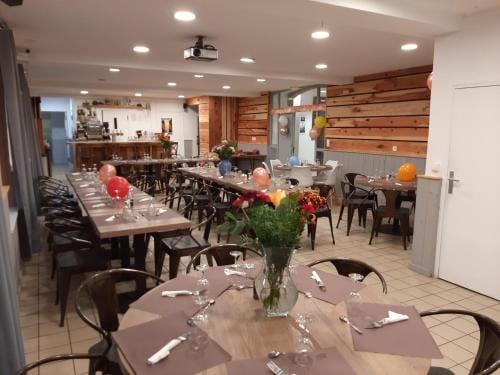 Les chambres du Bistro du Canal Hotel in Finistere