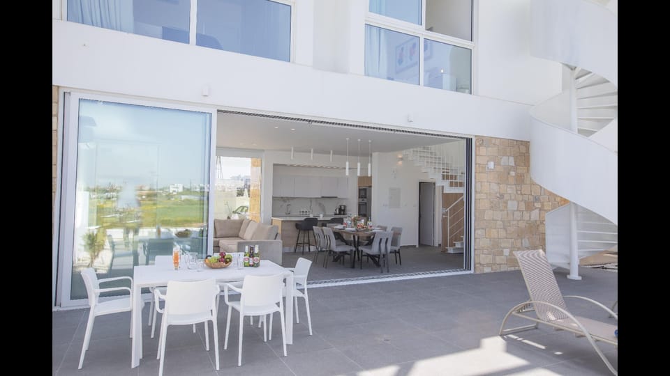 Protaras Vie Bleu Villa Vb14 New 3 bedroom villa in the center of Protaras Resort in Protaras