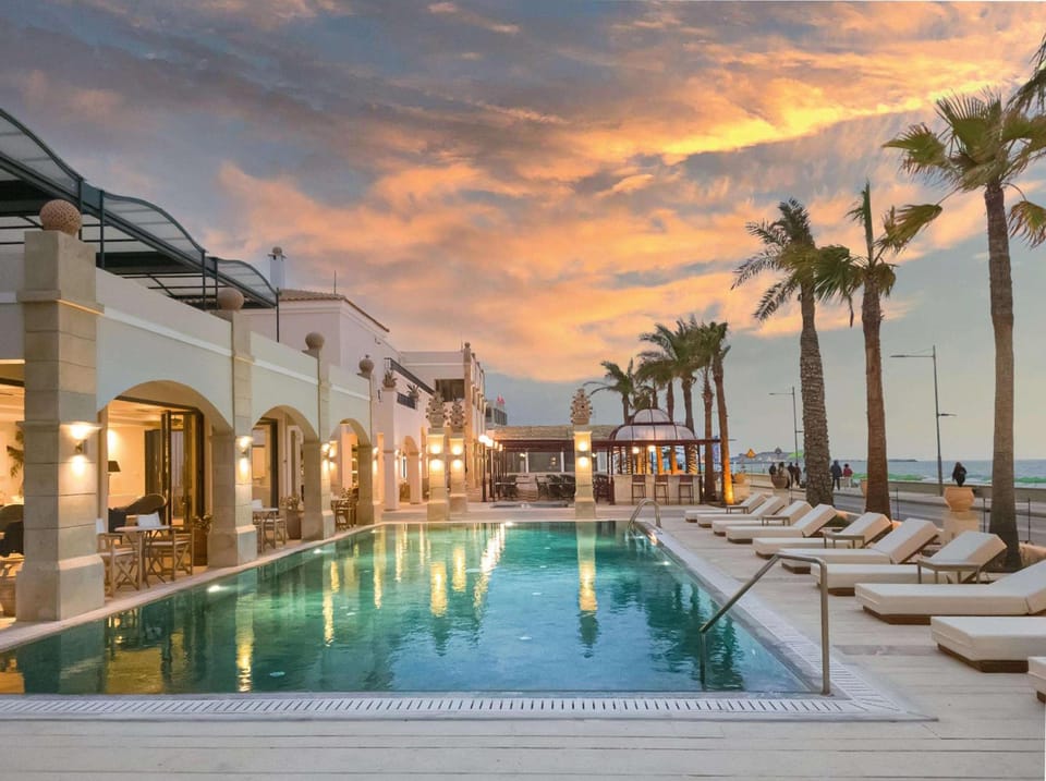 Grecotel Plaza Beach House Hotel in Rethymno