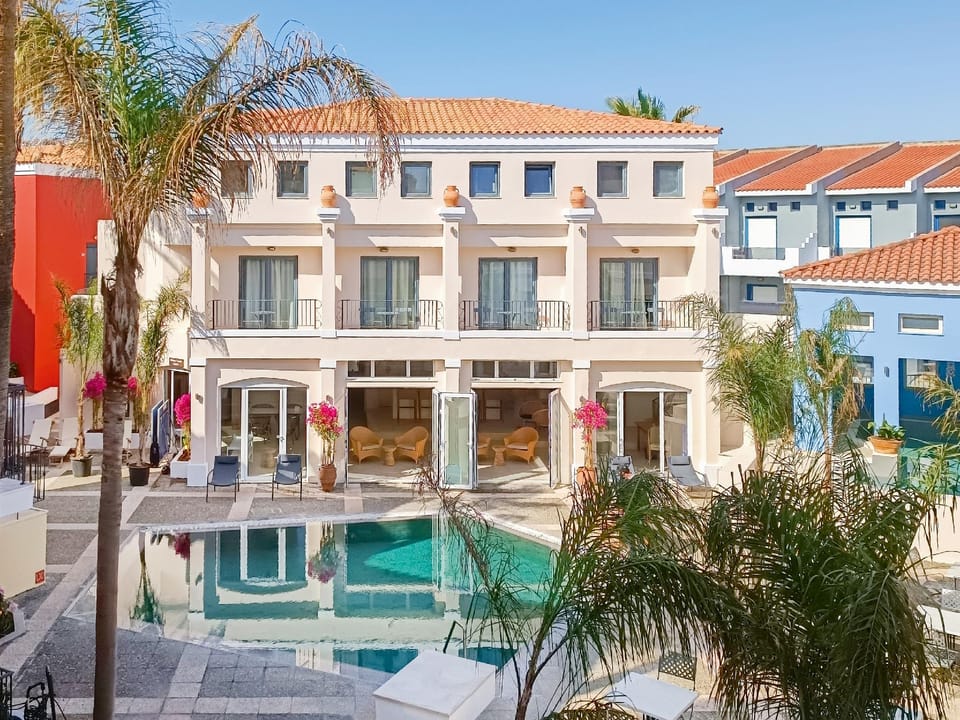 Grecotel Plaza Beach House Hotel in Rethymno